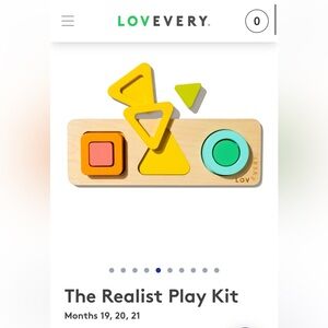 Lovevery Geo Shapes Puzzle